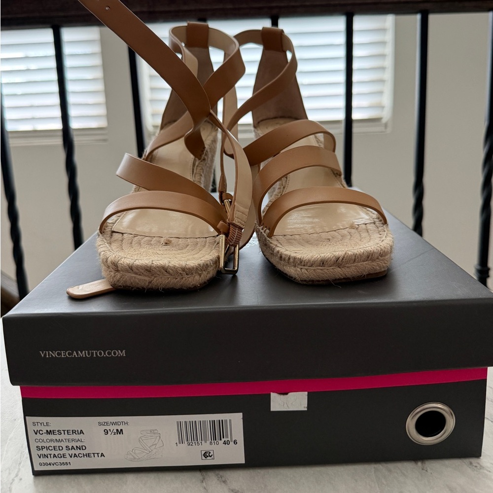 Vince Camuto Spiced Sand Espadrille Sandals